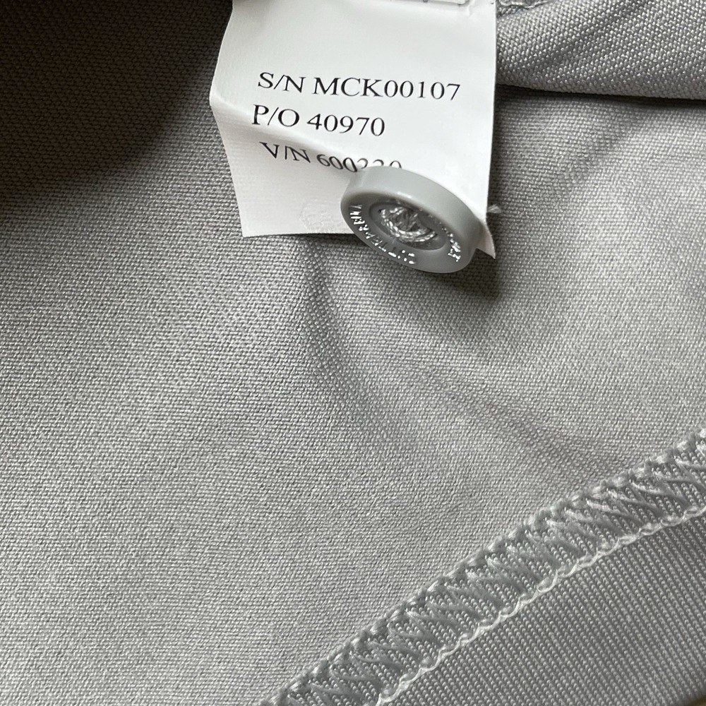 Cutter And Buck Polo Stretch Shirt Logo Embroidery Gray Men Size XXL NEW - Picture 8 of 14